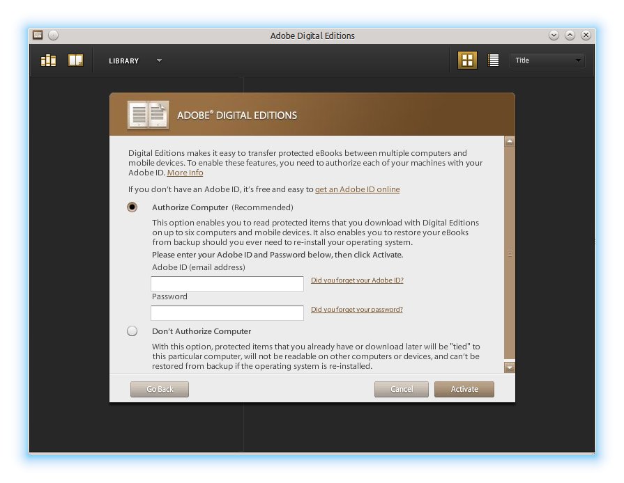 ADE Authorize Computer prompt
