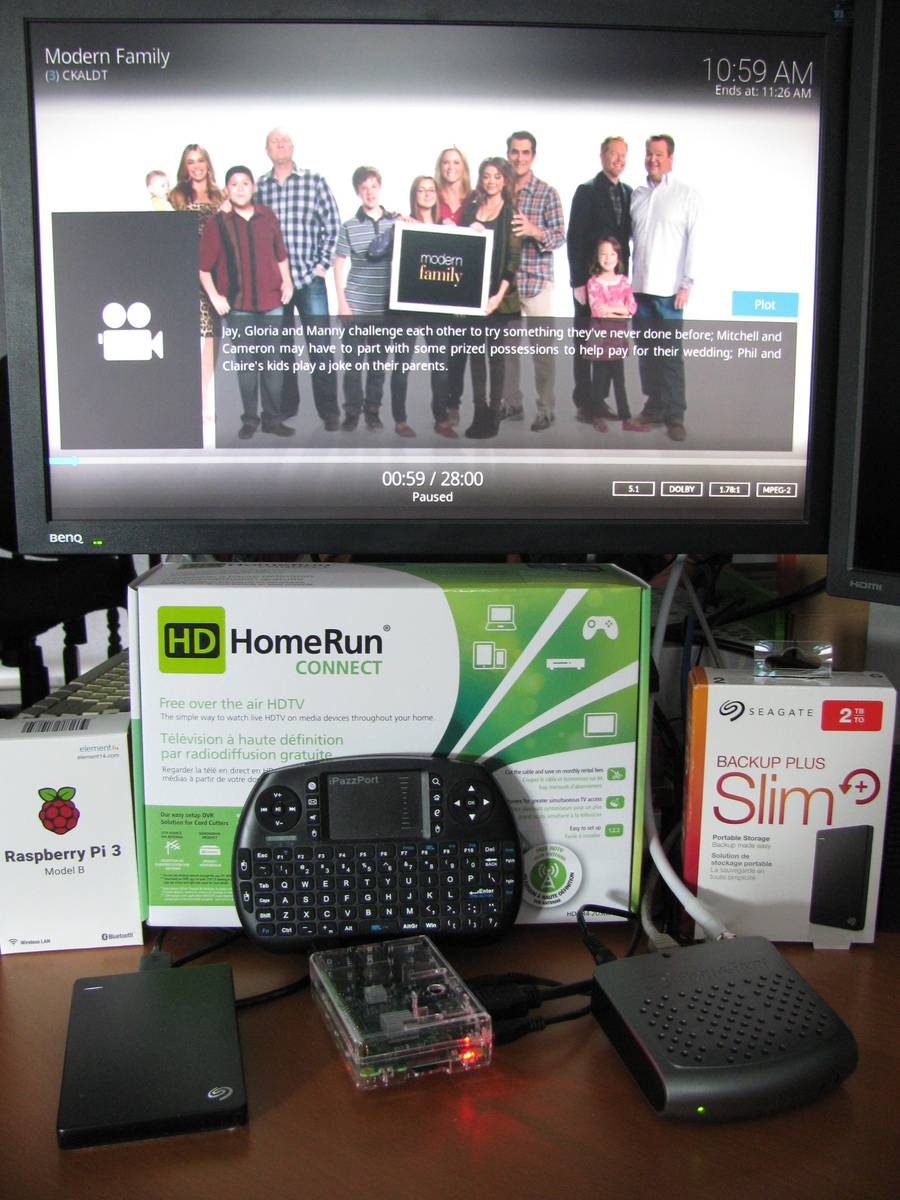 Raspberry Pi 3 PVR